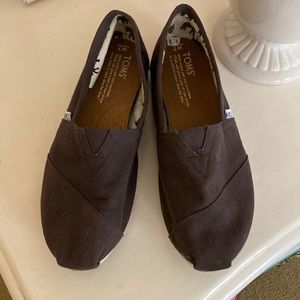 TOMS Dark Brown Shoes Women’s 7